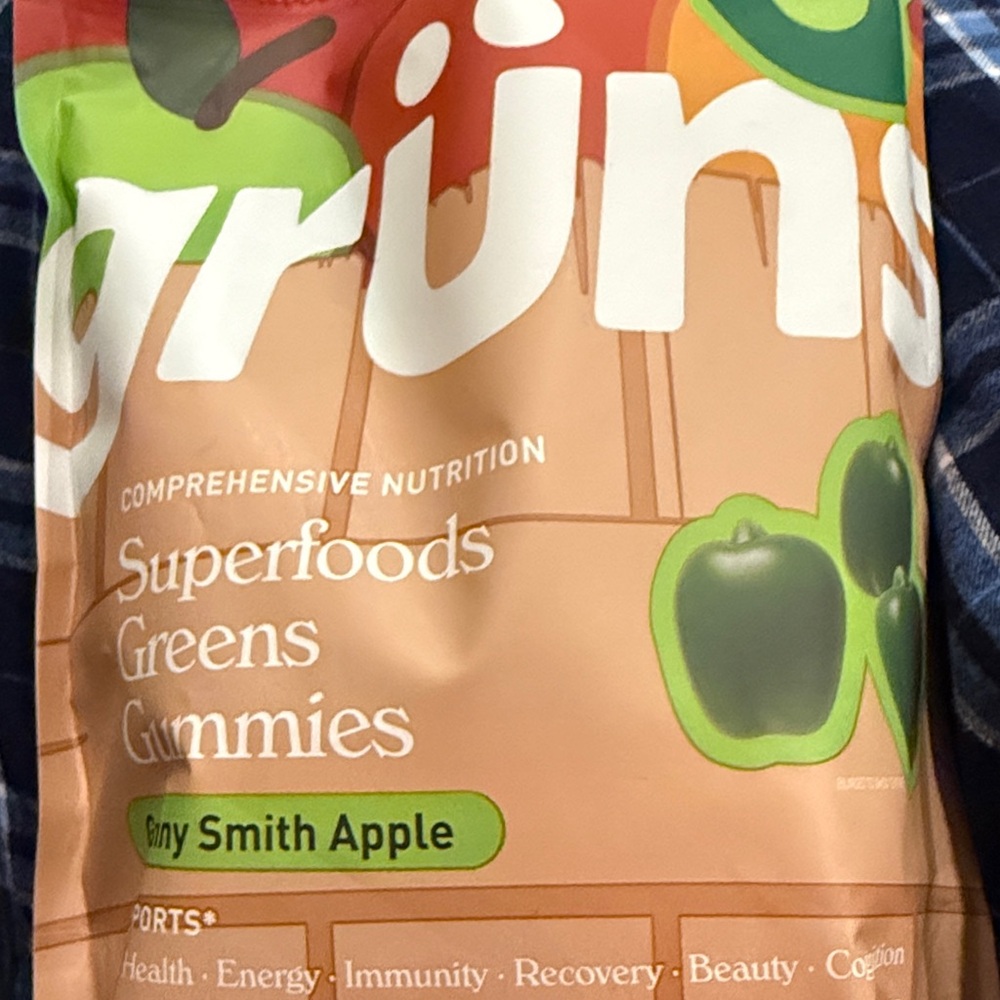 Superfoods Greens Gummies - Envy Smith Apple Flavor